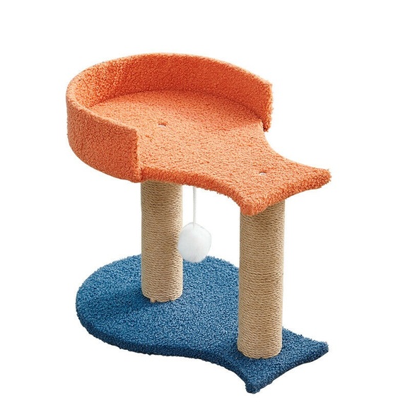 Kitten tree with free bed - Picture 3 of 6